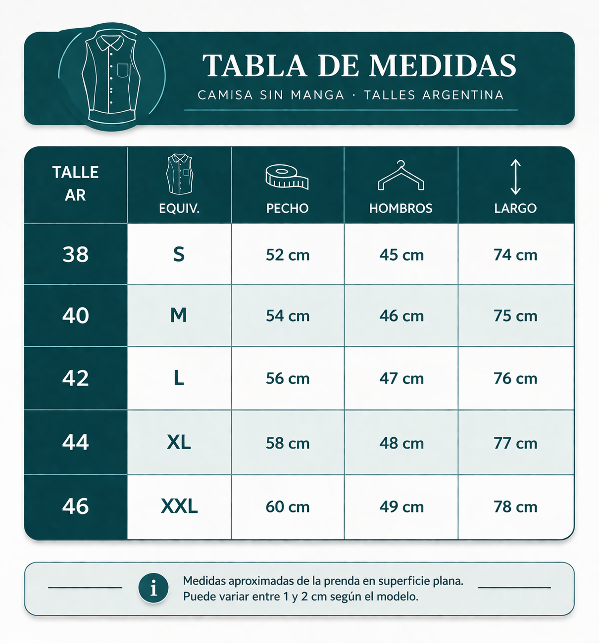 [Llevá 5 y Pagá 3] Camisa Masculina Dux de Algodón y Elastano (¡Presencia de Verdad!)