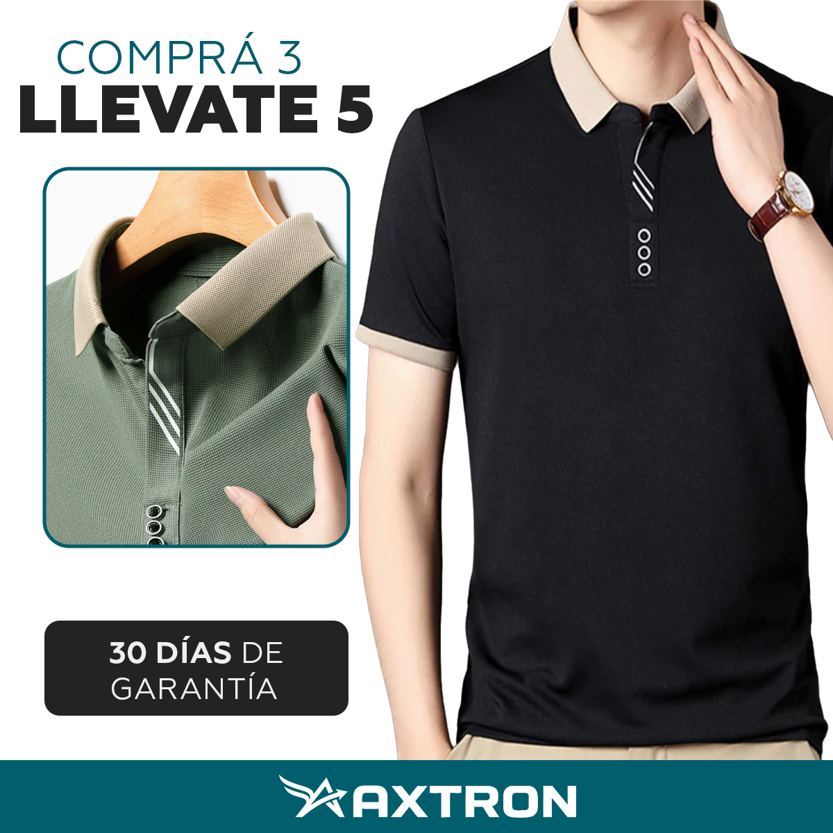 [Llevá 5 Pagá 3] Camisa Masculina Milano en Seda Fría y Poliéster (¡Estilo Imponente!)