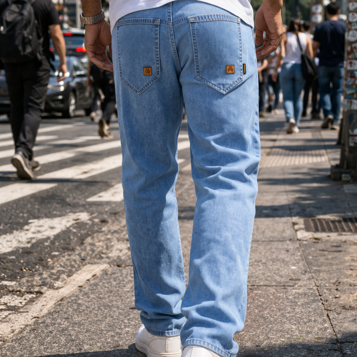 [Llevá 3 y Pagá 2] Pantalón Masculino Bronx de Jean Original (¡Estilo Moderno y Versátil!)